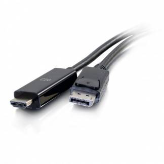 1.8M DisplayPort to HDMI Cable 4K Black