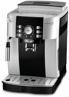 De'Longhi Magnifica S ECAM21.116.SB Automatisk kaffemaskine S&oslash;lv/sort