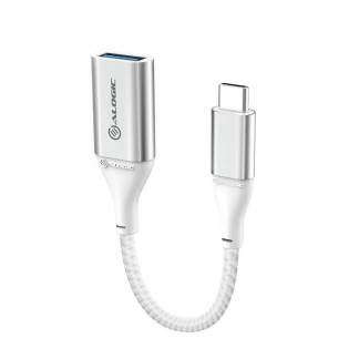 Alogic Super Ultra USB 3.1 Gen 1 USB-adapter 15cm S&oslash;lv