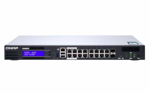 QNAP QGD-1600P Switch 16-porte Gigabit PoE++
