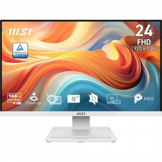 MSI Pro MP241W E14V computersk&aelig;rm 60,5 cm (23.8) 1920 x 1080 pixel Fuld HD LCD Hvid