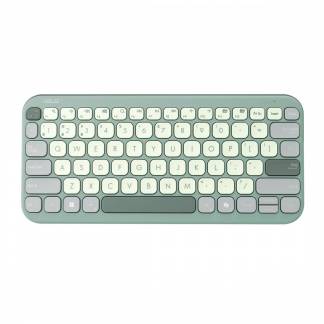 ASUS KW100 KEYBOARD/GN/GE/81 tastatur Hjem Bluetooth QWERTZ Tysk Gr&oslash;n, Lysegr&oslash;n