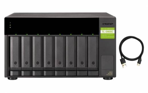 QNAP TL-D800C Harddisk-array 8bays