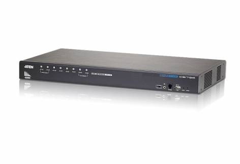 ATEN CS1798 KVM / audio / USB switch Desktop Monterbar p&aring; stativ