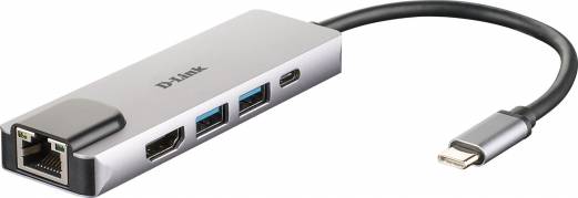 D-Link DUB-M520 USB-C / Thunderbolt 3 Dockingstation