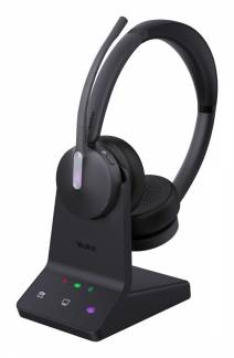 Yealink WH64 Workstation Dual Tr&aring;dl&oslash;s H&oslash;retelefoner Sort