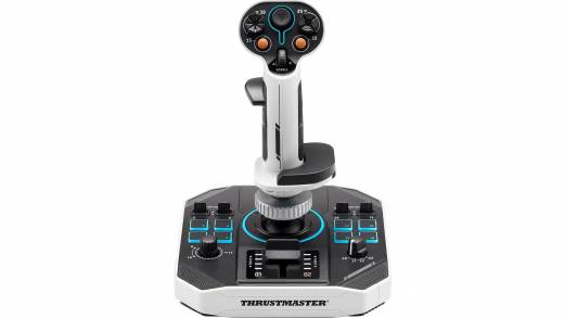 Thrustmaster Sol-R 1 Sort, Hvid USB Flightstick Analog/digital PC