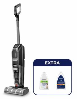 Bissell CrossWave OmniForce Edge Select St&aring;ende vakuum Batteri T&oslash;r&v&aring;d Polytetrafluorethylen (PTFE) Posel&oslash;s 0 L 22 W Sort, Gr&aring;
