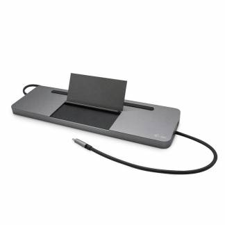 i-Tec USB-C Metal Ergonomic 4K 3x Display Power Delivery Dockingstation