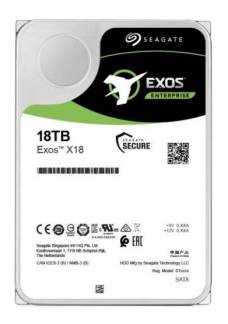 Seagate Exos X18 Harddisk ST18000NM004J 18TB SAS 3 7200rpm