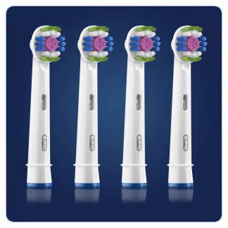 KoÅ„cÃ³wka Oral-B koÅ„cÃ³wki do szczoteczki EB 18-4 3D White