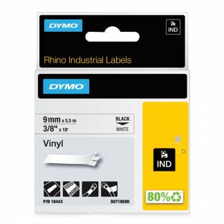 DYMO IND M&aelig;rkattape (0,9 cm x 5 m) 1kassette(r) 18443