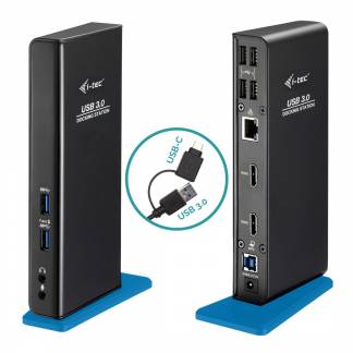 i-Tec USB 3.0/USB-C Dual HDMI Docking Station USB 3.0 Dockingstation
