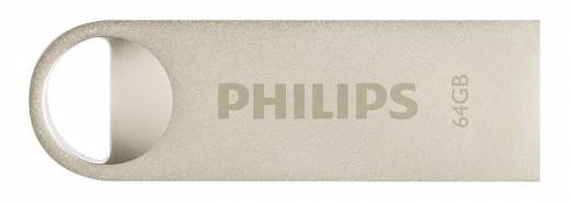Philips FM64FD160B Moon edition 2.0 64GB USB 2.0 USB stick S&oslash;lv