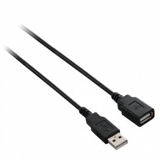 V7 USB forlængerkabel 3m Sort