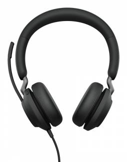 Jabra Evolve2 40 MS Stereo Kablet H&oslash;retelefoner Sort
