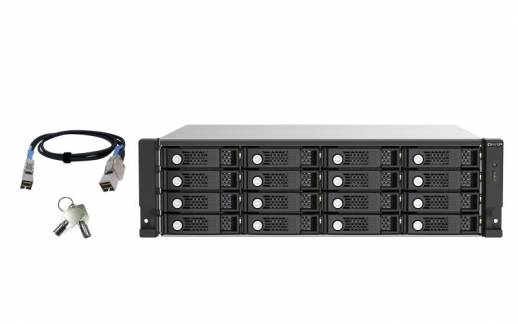QNAP TL-R1620SEP-RP 16-bay 3U exp. unit