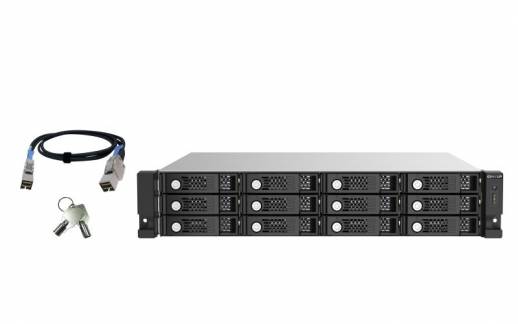 QNAP TL-R1220SEP-RP 12-bay 2U exp. unit