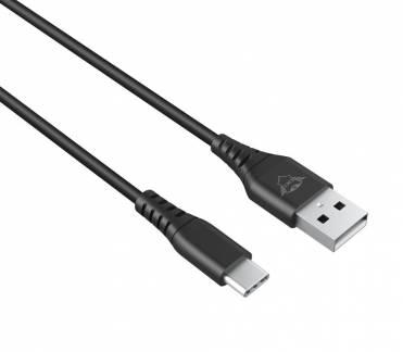 Trust GXT USB 2.0 USB Type-C kabel 3m Sort