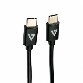 V7 USB 2.0 USB Type-C kabel 1m Sort