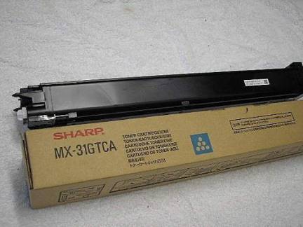 Sharp MX-31GTCA Cyan 15000 sider Toner MX-31GTCA