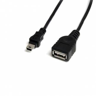 StarTech.com USB 2.0 USB-kabel 30cm Sort