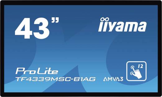 iiyama ProLite TF4339MSC-B1AG 43 Digital skiltning/interaktiv kommunikation 1920 x 1080