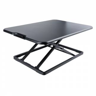 StarTech.com Standing Desk Converter for Laptop, Supports up to 8kg (17.6lb), Height Adjustable Laptop Riser w/ Slim Design, Table Top Sit Stand Desk Converter for Home Office - Rising Stand Up Desk Platform (LAPTOP-SIT-STAND) St&aring;ende skrivebordsomformer