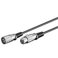 wentronic XLR 0600 Forl&aelig;ngerkabel til mikrofon 6m