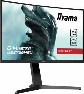 iiyama G-MASTER Red Eagle GB2766HSU-B1 27 1920 x 1080 (Full HD) HDMI DisplayPort 165Hz Pivot Skærm