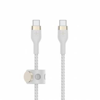 Belkin BoostCharge USB Type-C kabel 3m Hvid
