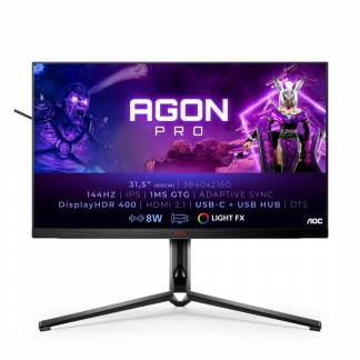 AOC Gaming AG324UX 32 3840 x 2160 (4K) HDMI DisplayPort USB-C 144Hz Pivot Skærm