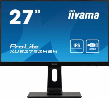 iiyama ProLite XUB2792HSN-B1 27 1920 x 1080 (Full HD) HDMI DisplayPort USB-C 75Hz  Dockingskærm