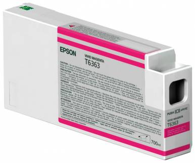 Epson UltraChrome HDR Levende r&oslash;d Bl&aelig;k C13T636300