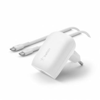 30w USB-C PD PPS Charger White C-C