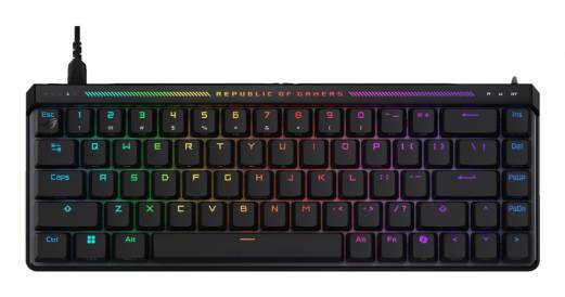 ASUS ROG Falchion Ace HFX Tastatur Magnetic-mechanical key switch RGB Kablet Fransk