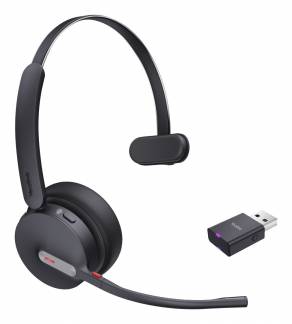 Yealink WH64 Hybrid Mono Tr&aring;dl&oslash;s H&oslash;retelefoner Sort