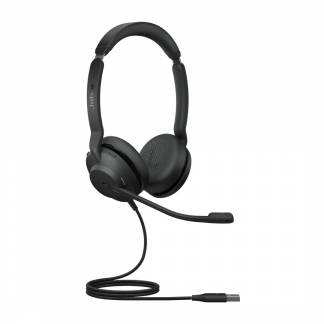 Jabra Evolve2 30 MS Stereo Kablet H&oslash;retelefoner Sort