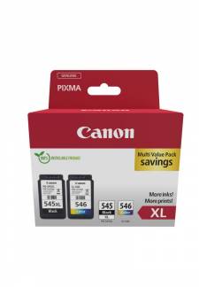 Canon PG 545 XL/CL-546XL Photo Value Pack Sort Farve (cyan, magenta, gul) 100 x 150 mm 50ark Bl&aelig;kpatron/papirs&aelig;t