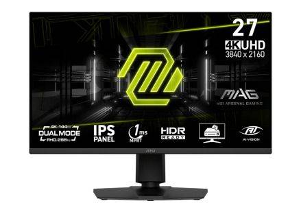 MSI MAG 275UPDDE E14 computersk&aelig;rm 68,6 cm (27) 3840 x 2160 pixel 4K Ultra HD LED Sort