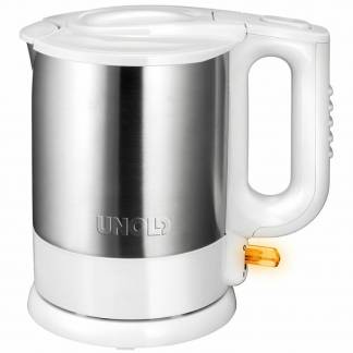 UNOLD BLITZKOCHER Elkedel 1.5liter 2.2kW Rustfrit st&aring;l/hvid