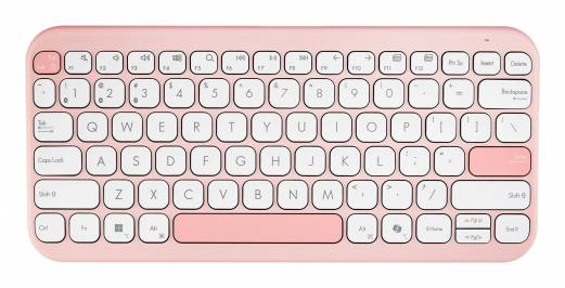 ASUS Marshmallow KW100 Tastatur Saksn&oslash;glekontakt Tr&aring;dl&oslash;s Tysk