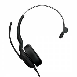 Jabra Evolve2 50 MS Mono Kablet H&oslash;retelefoner Sort
