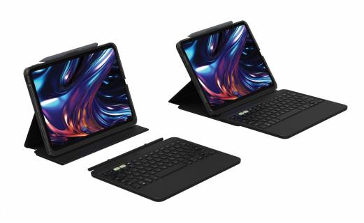 ZAGG Pro Keys 2 QWERTZ Tysk Bluetooth Sort