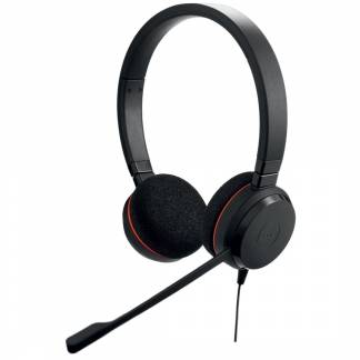 Jabra Evolve 20 MS stereo Kablet H&oslash;retelefoner Sort