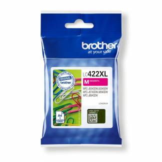 Brother LC 422XLM Magenta 1500 sider Bl&aelig;k