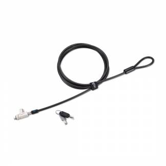 Kensington N17 Keyed Laptop Lock for Wedge Shaped Slots Sikkerhedskabelsl&aring;s