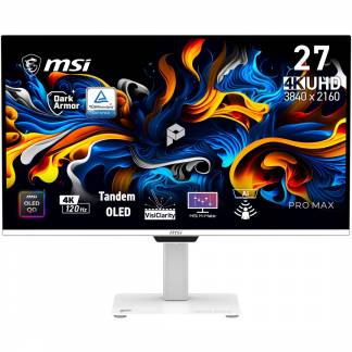 MSI Pro MAX 271UPXW12G 26.5 OLED 3840 x 2160 (4K) HDMI DisplayPort 120 Hz