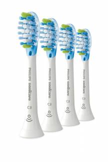 Philips Sonicare C3 Premium HX9044 Plaque Control Ekstra tandb&oslash;rstehoved 4 Bl&aring; Gr&oslash;n Hvid