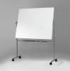 Whiteboardtavle Mobil dobbeltsidet 100 x 120 cm 